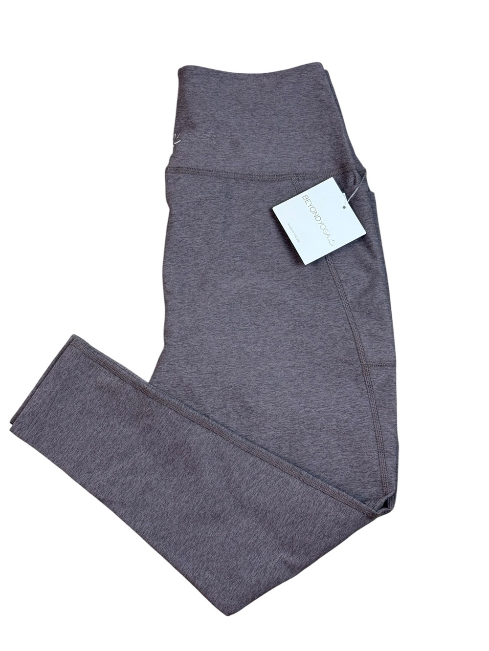 Beyond Yoga Spacedye Out of Pocket high rise leggings 1X NWT gray/brown